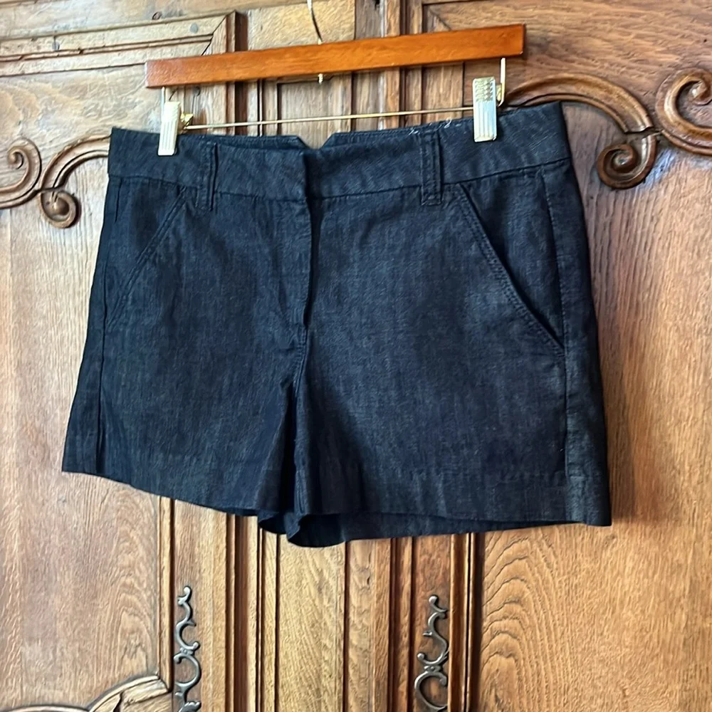 LOFT Dark Denim Casual Shorts